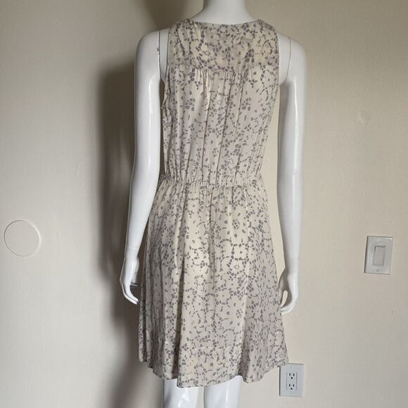Rebecca Taylor Cream Silk Mini Dress - Picture 6 of 11